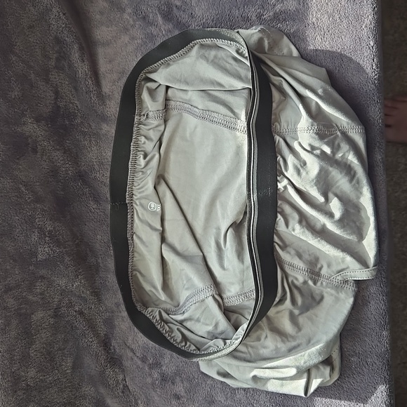 Gray Microfiber Boxer Briefs - Picture 3 of 4